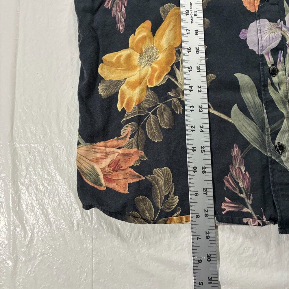 Roark Journey Classic Fit Hawaiian Shirt Mens M Floral Short Sleeve Button Up - Picture 8 of 9